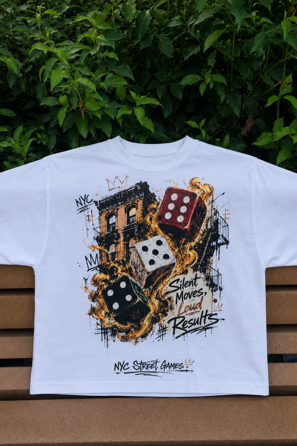 LUXWRLD NYC Street Games Graphic T-Shirt