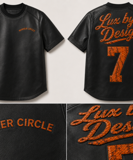 High Octane Python Leather Baseball Jersey – Limited Preorder