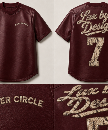Rare Reserve Python Leather Baseball Jersey – Limited Preorder