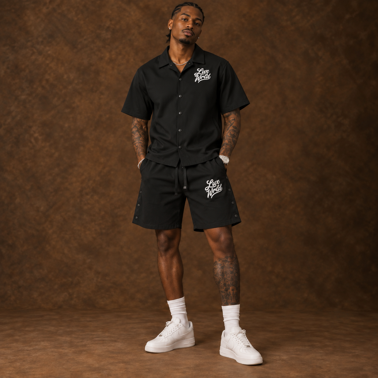 Lux Wrld Black Signature Set