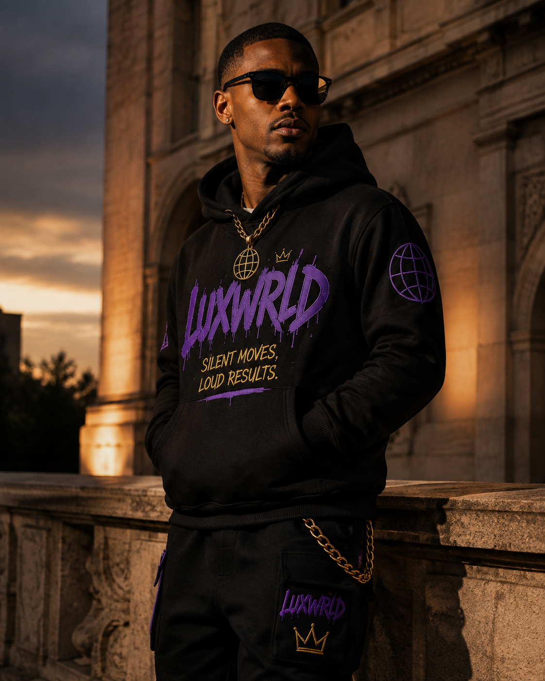 LUXWRLD capsule hoodies