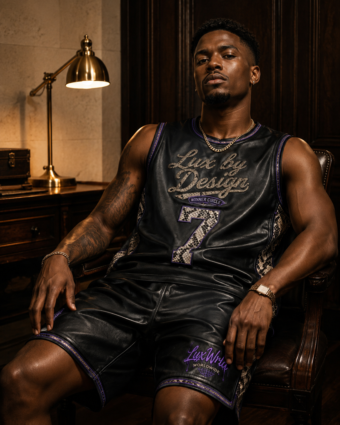 LUXWRLD made-to-order leather collection