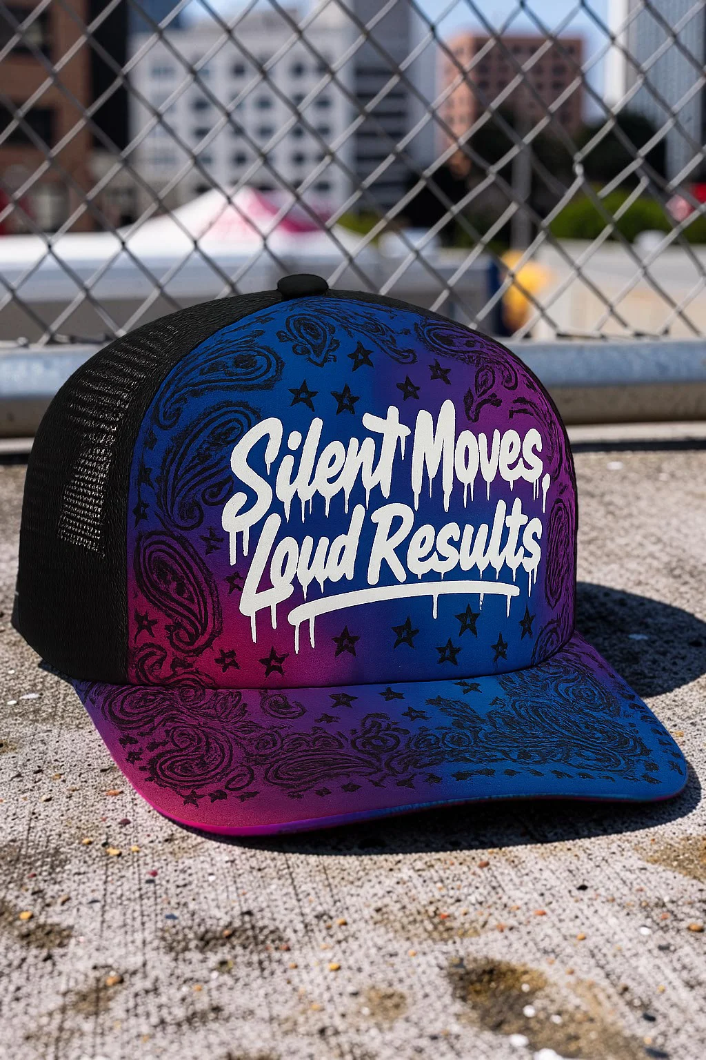 LUXWRLD Gradient Trucker Hat