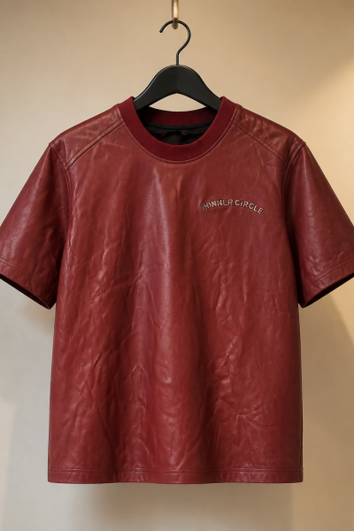 LUXWRLD Signature Leather Tee